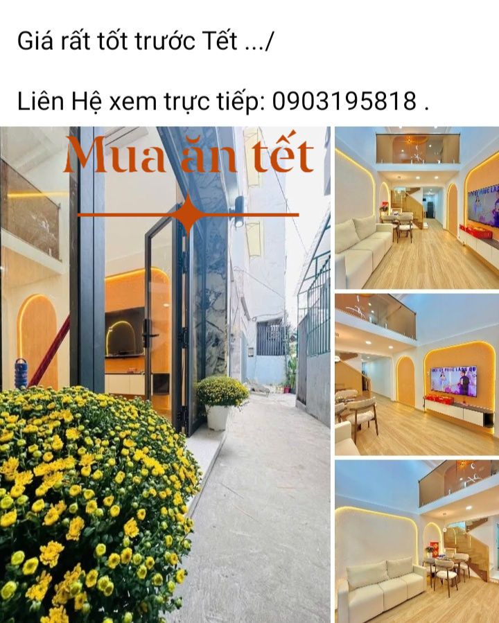 Nhà 3 tầng Xô Viết Nghệ Tĩnh, Bình Thạnh 90m² giá 5.68 tỷ - Đầu tư sinh lời hấp dẫn!