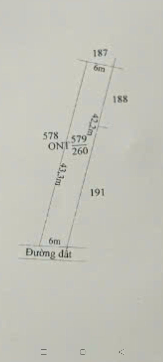 Đất thổ cư Đức Lập Hạ, Đức Hòa, Long An 260m² giá 1.25 tỷ - Cơ hội đầu tư tốt!