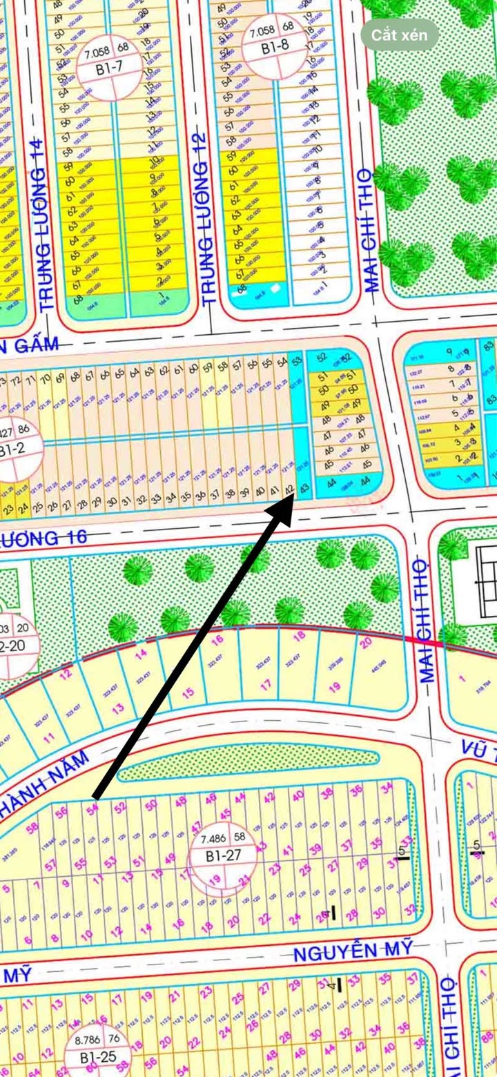 Đất nền Đường Trung Lương 16, 242m², giá 15.7 tỷ - Cơ hội đầu tư hiếm có!