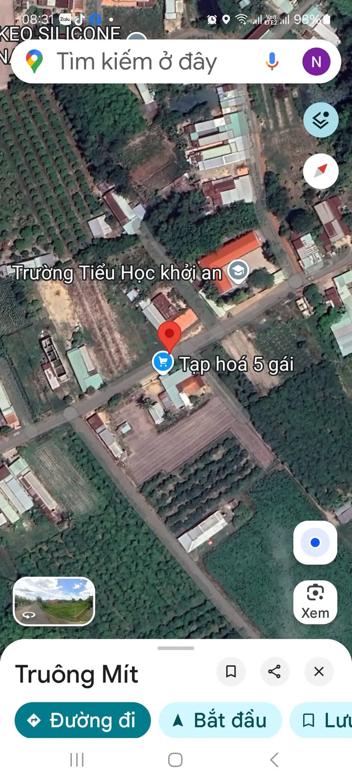 Đất mặt tiền nhựa 246m² giá chỉ 650 triệu - Cơ hội vàng cho đầu tư!