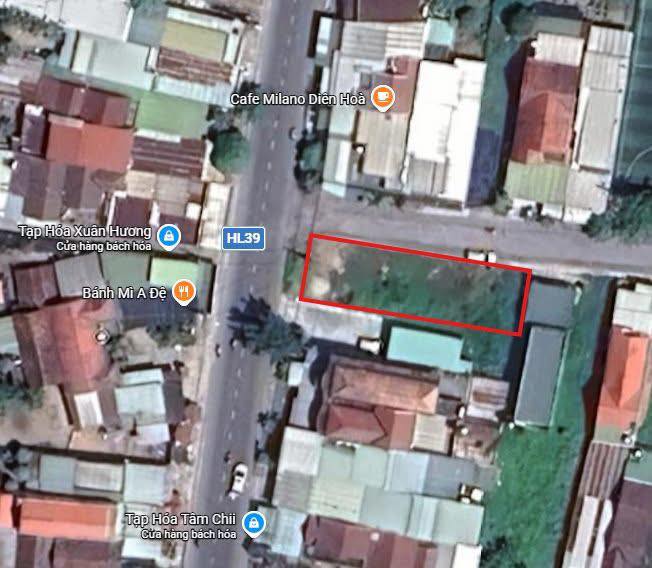 Lô đất cho thuê tại Hương Lộ 39, Xã Diên Hòa, 182m² - Vị trí đẹp, kinh doanh thuận lợi!