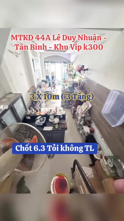 FrontHouse Tân Bình 30m² giá 6.3 tỷ - Siêu phẩm mini 3 tầng mặt tiền Lê Duy Nhuận!