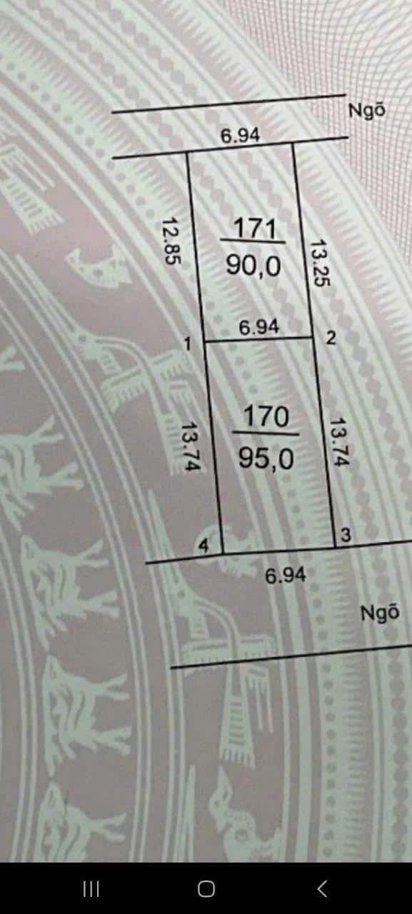 Đất nền Xã Tiên Dược, Huyện Sóc Sơn, 95m² giá 4 tỷ - Đầu tư sinh lời ngay!