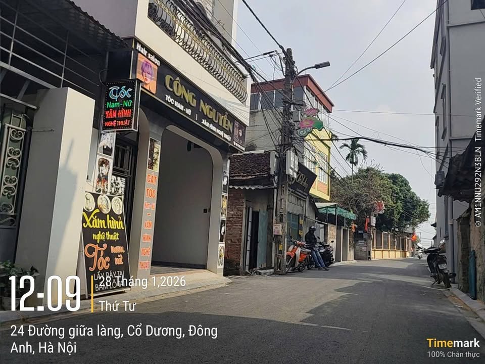 Đất thổ cư 45m² tại Cổ Dương, Đông Anh giá 4.1 tỷ - Đường ô tô vào tận nơi!