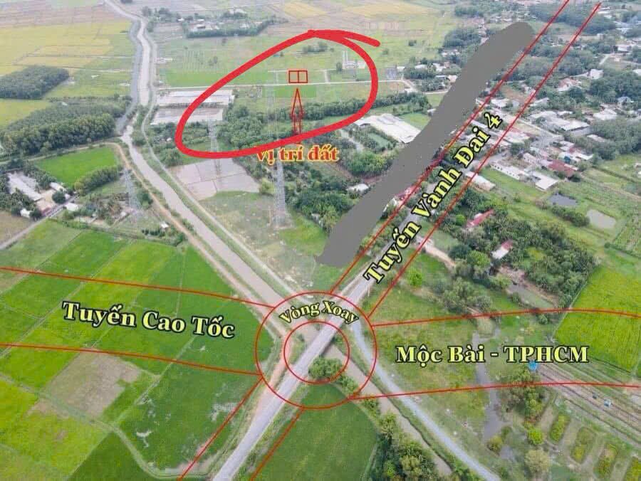 Đất vườn 500m² đường 521, Nhuận Đức, Củ Chi - Sổ hồng riêng, giá tốt!