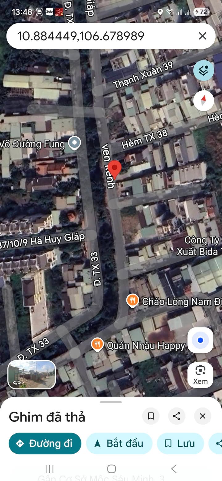 Đất nền Thạnh Xuân, Quận 12, 135m² giá 6.8 tỷ - Đầu tư sinh lời ngay!