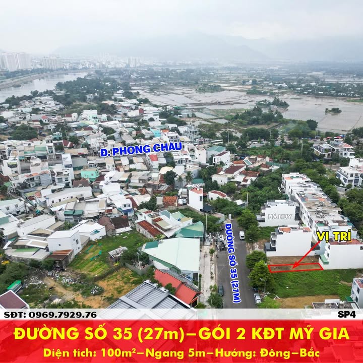 Đất nền KĐT Mỹ Gia Nha Trang 100m² giá 6.5 tỷ - Đầu tư sinh lời ngay!