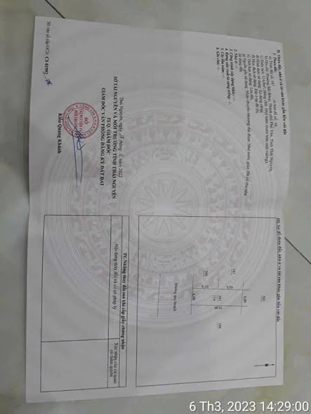 Lô đất chính chủ KDC Phú Đại Cát, TP. Phổ Yên 114m² giá 2.6 tỷ - Tiềm năng tăng giá cao!