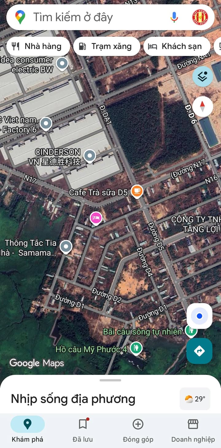 Đất nền góc mặt tiền đường D2, Bến Cát 300m² giá 3.999 tỷ - Đầu tư sinh lời ngay!