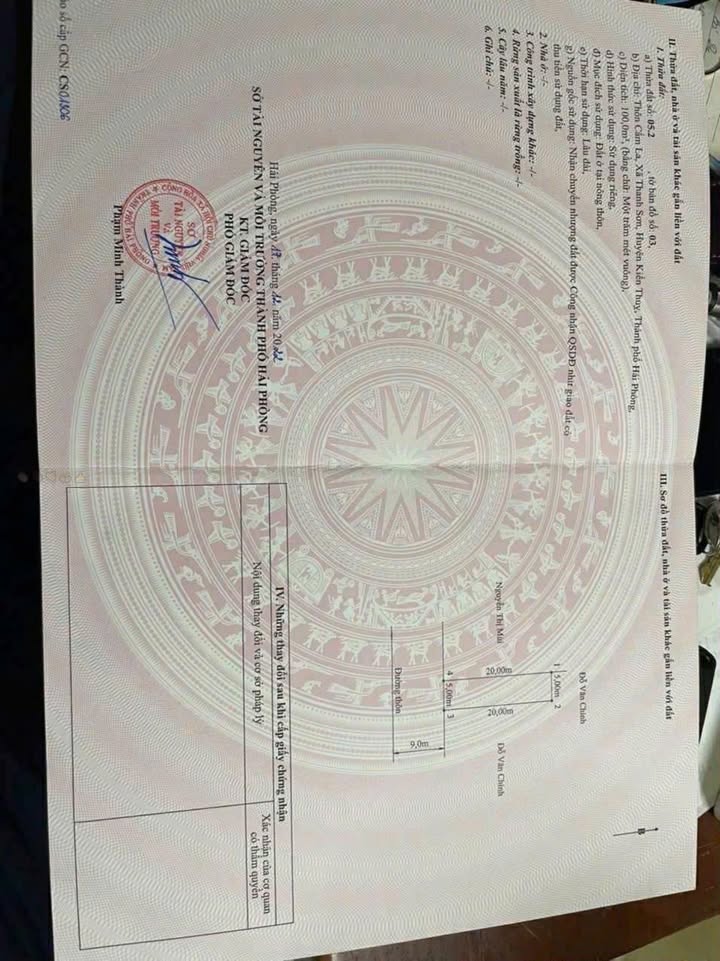 Đất nền Cẩm La - Thanh Sơn 100m² giá 2.4 tỷ - Đầu tư sinh lời tiềm năng!