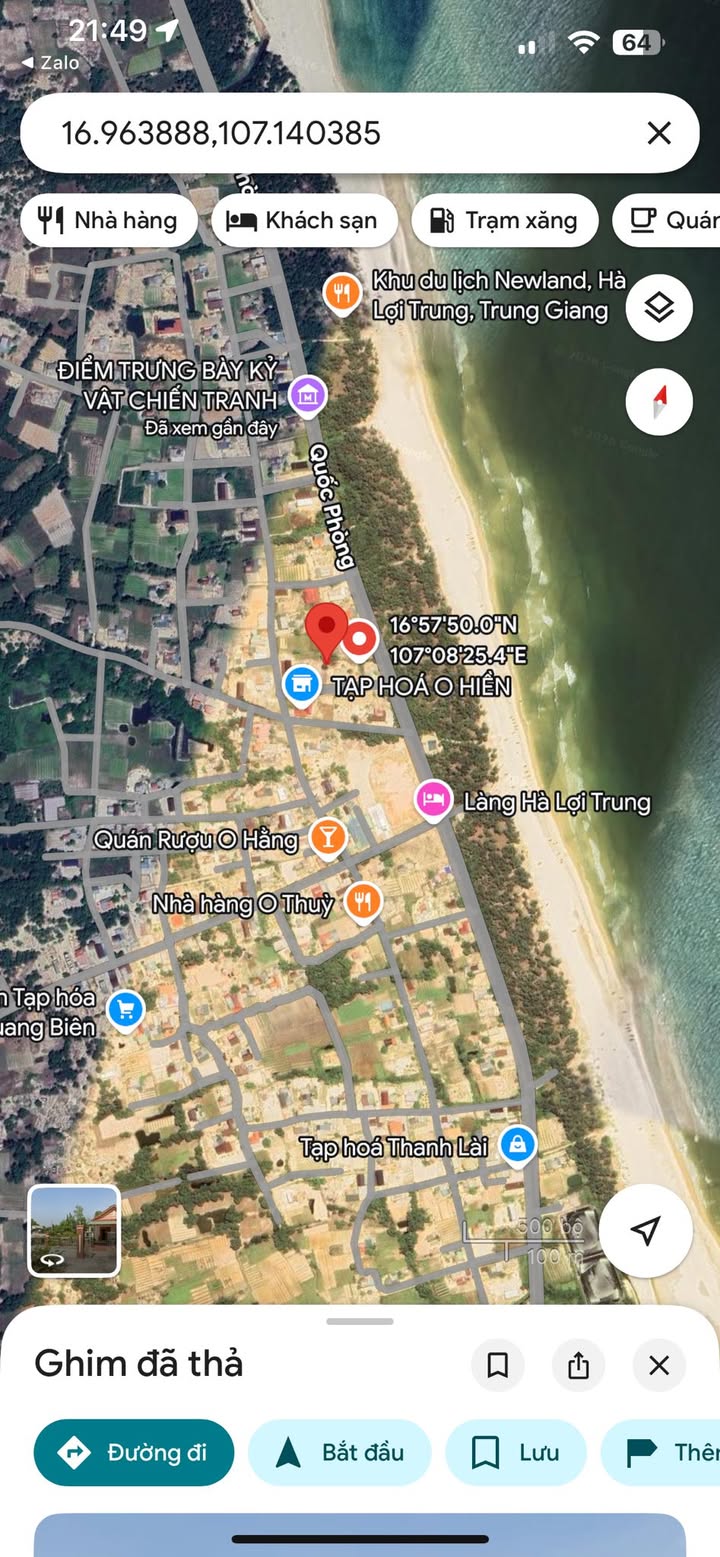 Đất thổ cư góc 2 mặt tiền Thôn 9, Xã Trung Giang, 400m² - Công chứng trong Tết!