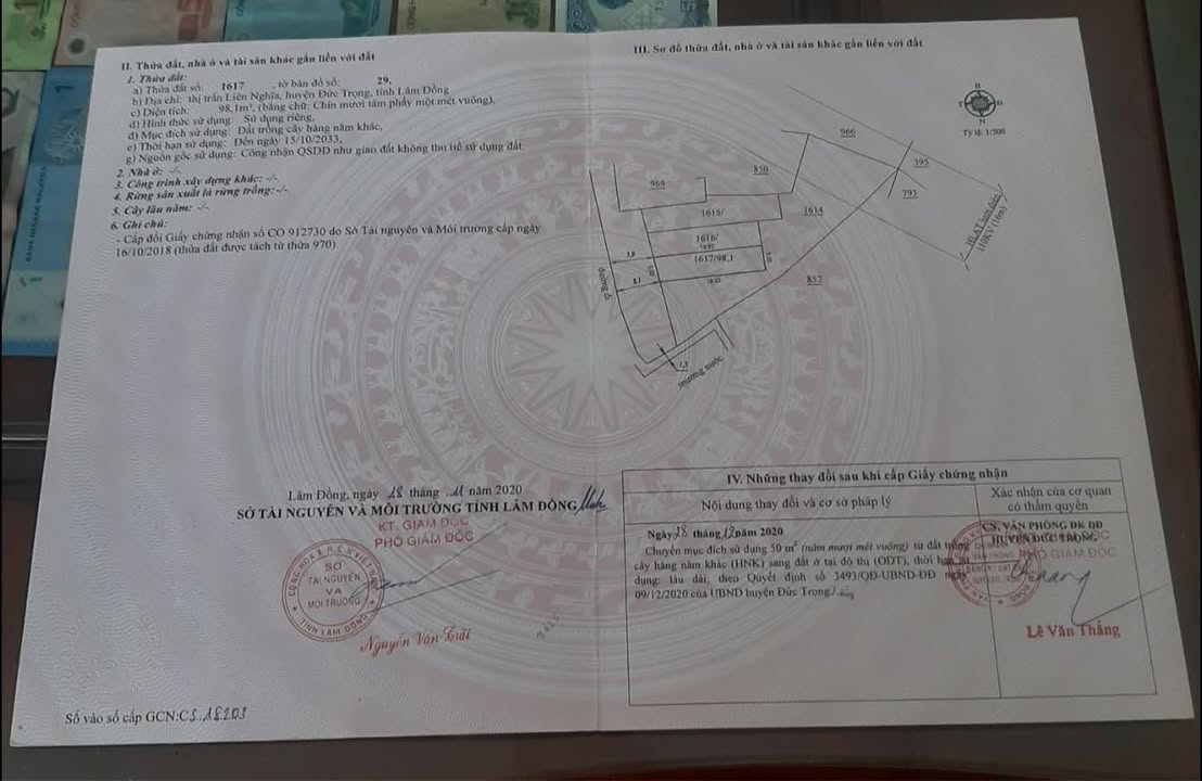 Đất nền xã Phú Hội, huyện Đức Trọng, 96m² giá chỉ 950 triệu - Cơ hội đầu tư không thể bỏ lỡ!