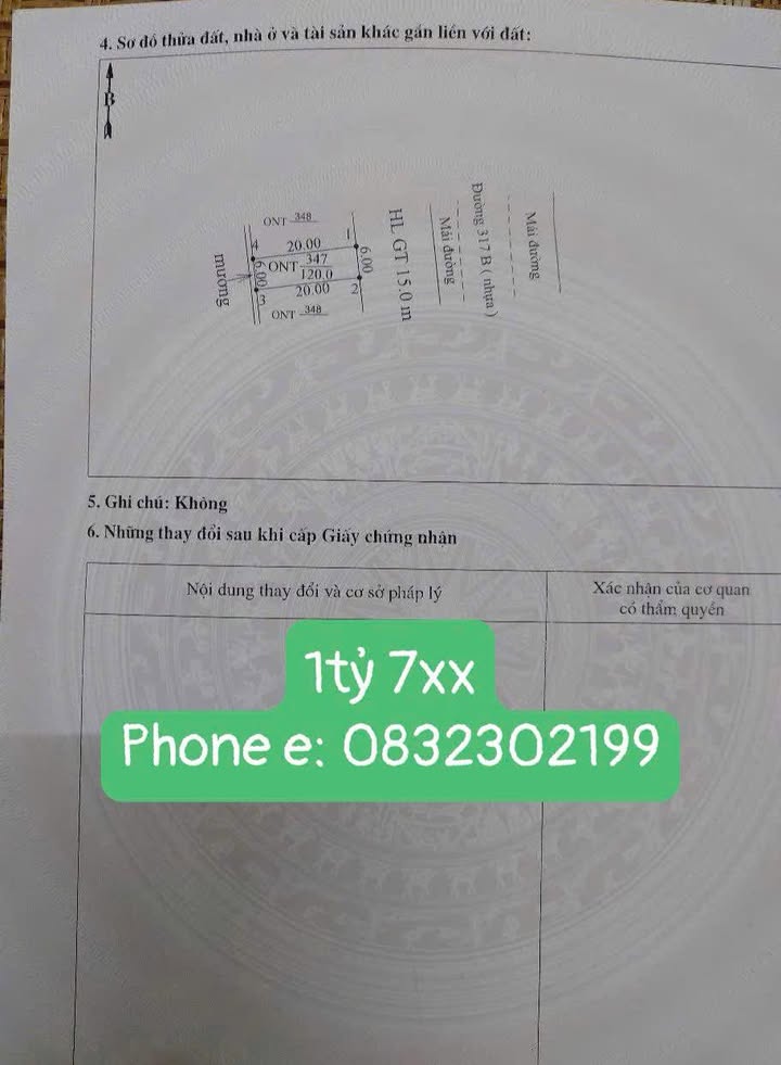 FrontHouse Đường HCM, Xã Phượng Vĩ, 120m² giá 1.7 tỷ - Kinh doanh cực tốt!