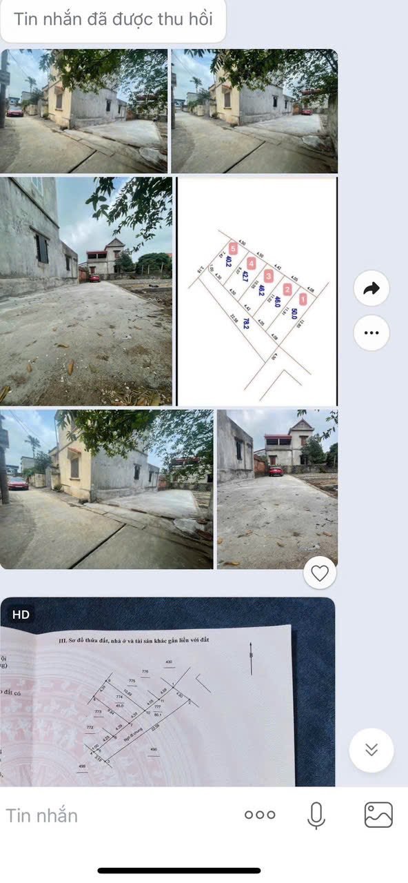 Đất Phong Triều, Nam Phong, Phú Xuyên 45m² giá 1 tỷ - Cơ hội đầu tư hiếm có!