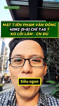 FrontHouse Phạm Văn Đồng, Bình Thạnh, 40m² giá 7.45 tỷ - Đầu tư sinh lời ngay!