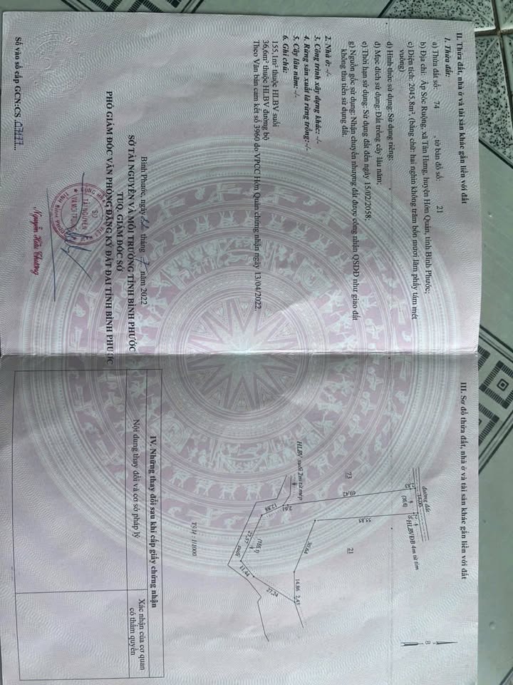 Đất Farm 720m² tại Tân Hưng, Tân Châu, Tây Ninh giá chỉ từ 2xx triệu - Cơ hội đầu tư hấp dẫn!