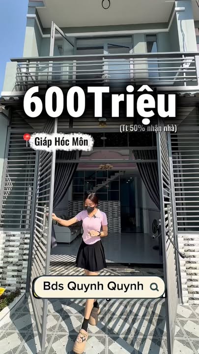 Nhà phố Hóc Môn 54m² giá thỏa thuận - Đối diện công viên