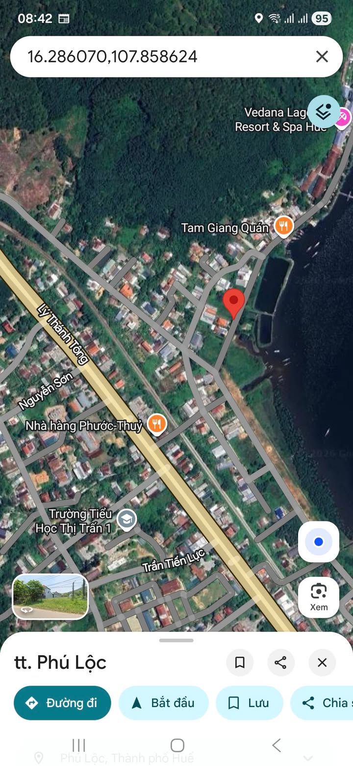 Lô đất mặt tiền KQH Mũi Né, Thị trấn Phú Lộc 294m² - Đầu tư sinh lời ngay!