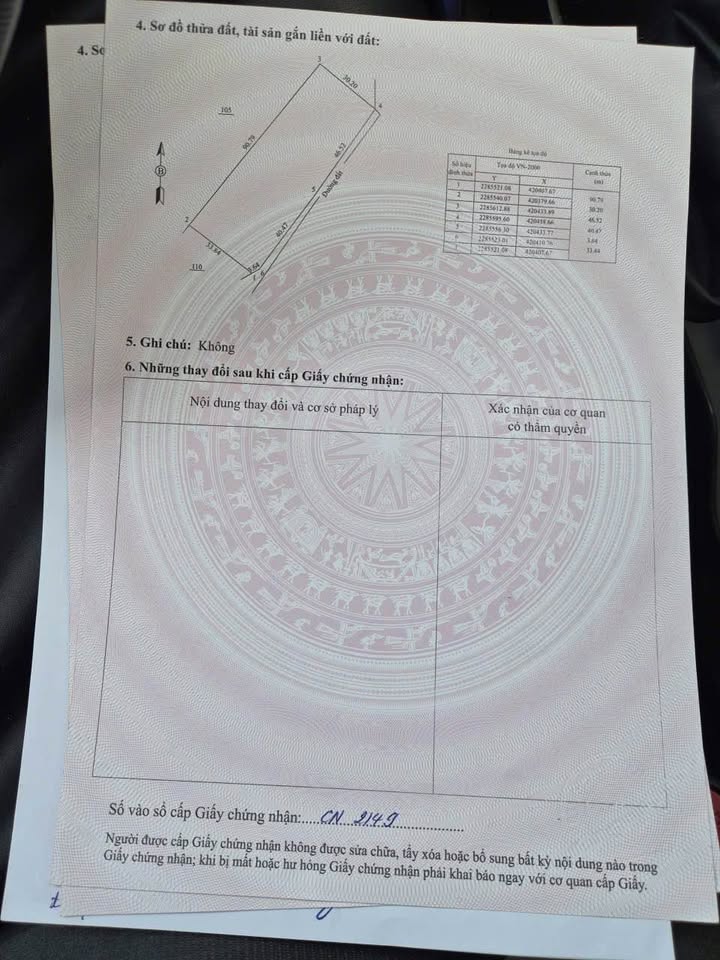 Đất nền 3000m² mặt đường liên xã tại Thị xã Phú Thọ - Cơ hội đầu tư tuyệt vời!