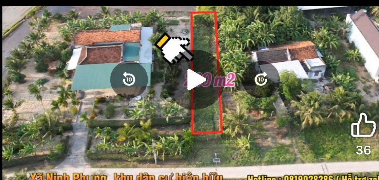 Đất Nền Ninh Đa, Ninh Hòa 240m² giá 650 triệu - Sổ hồng chính chủ