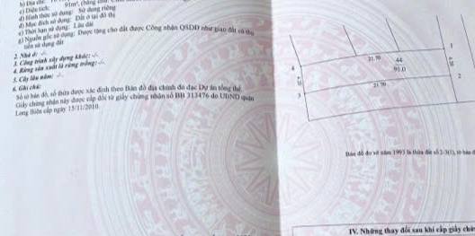 Đất thổ cư tại Thạch Bàn, Long Biên 91m² giá 11 tỷ - Ô tô đỗ cửa ngay