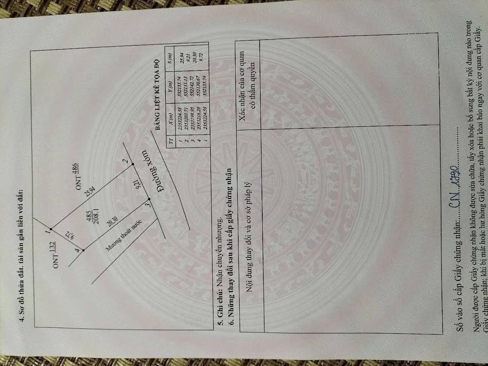 Đất nền Huyện Tam Nông 208m² giá thỏa thuận - Tiềm năng sinh lời cao!