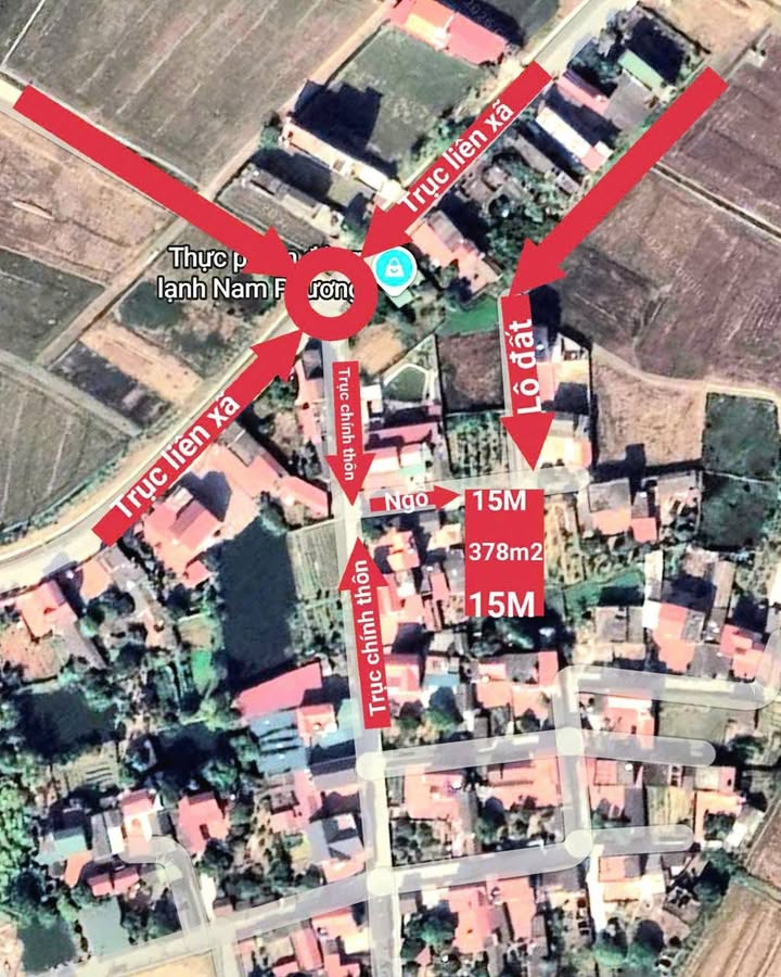 Đất nền đẹp tại Đồng Phúc, Bắc Ninh 378m² - Đầu tư sinh lời hấp dẫn!