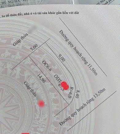 Đất nền 6B, Phường Chiềng Lề, 67m² giá 1 tỷ - Lô góc 2 mặt tiền, kinh doanh thuận lợi!