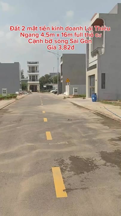 Đất kinh doanh 2 mặt tiền khu TĐC Bình Đức 72m² - Cơ hội đầu tư tuyệt vời!