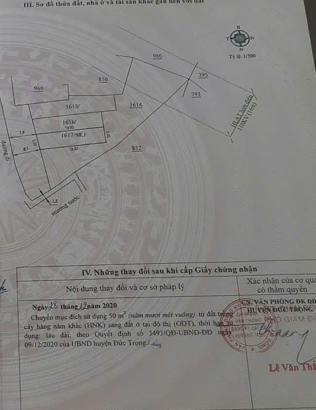 Đất hẻm Nguyễn Thiện Thuật Đức Trọng 97m² giá chỉ 950 triệu - Cơ hội đầu tư tuyệt vời!