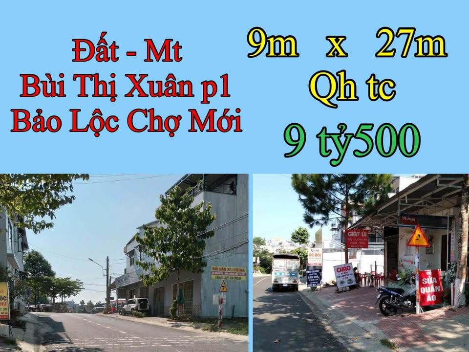 FrontHouse Bùi Thị Xuân Bảo Lộc 243m² giá 9.5 tỷ - Nở hậu chữ L đẹp mắt!