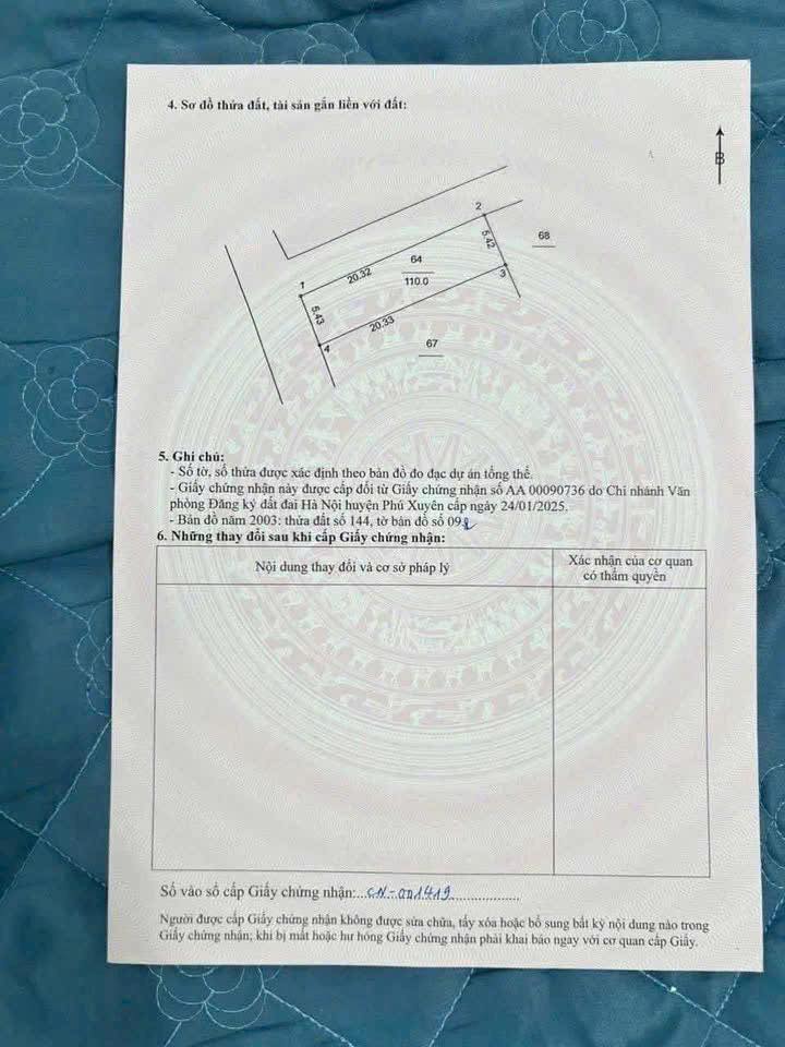 Đất nền Phúc Tiến, Phú Xuyên 110m² giá chỉ từ 20 triệu - Đầu tư sinh lời!