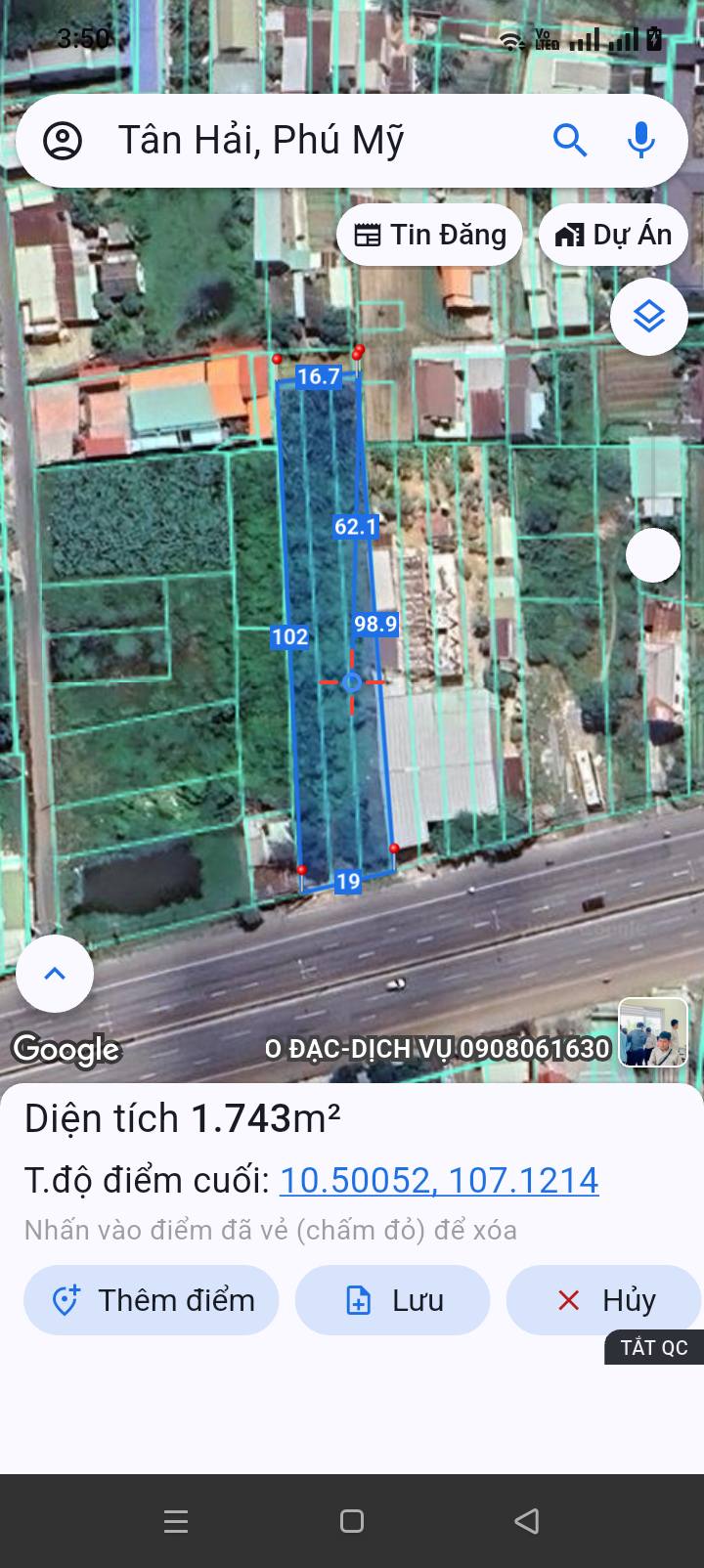 Đất nền liền kề mặt đường Tân Hải, 1800m² giá chỉ 27 tỷ - Cơ hội đầu tư tuyệt vời!