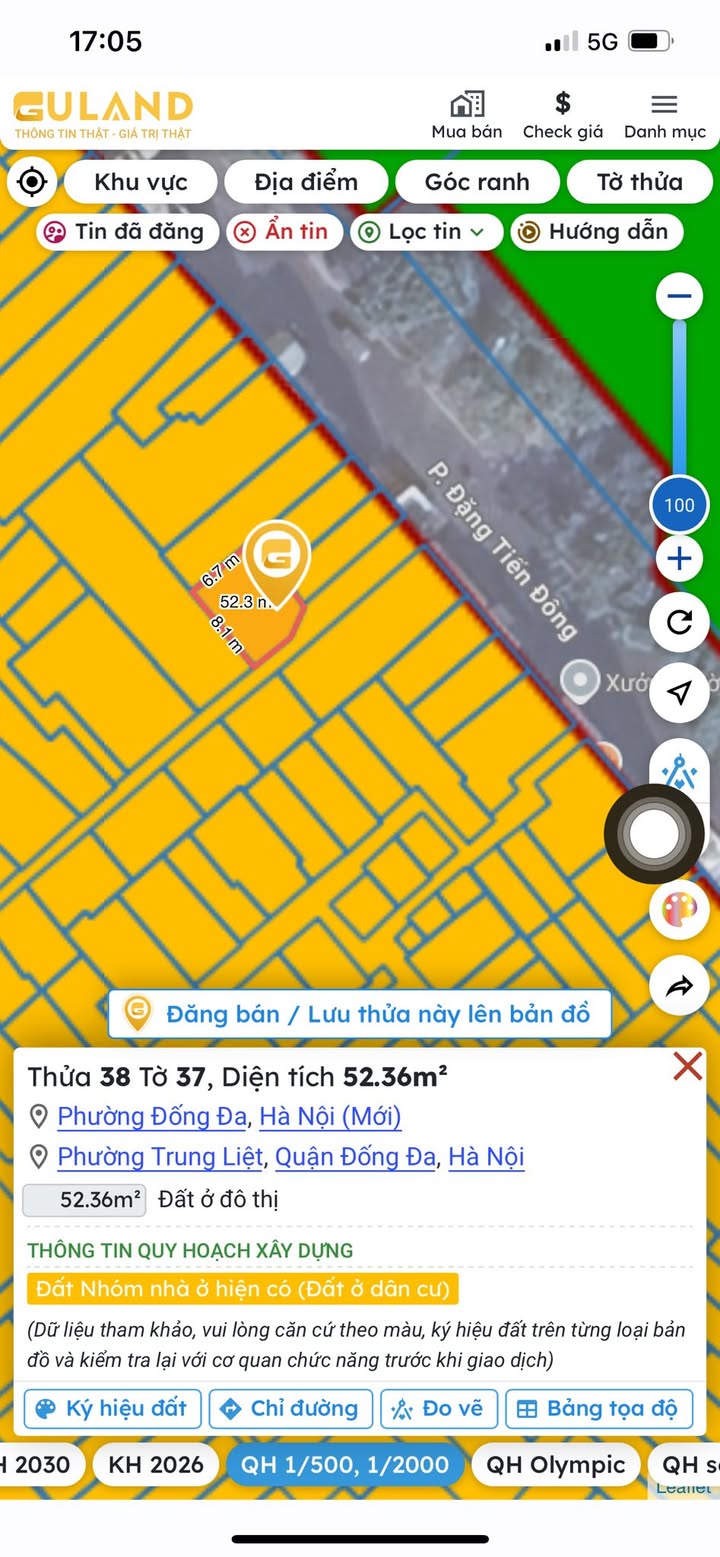 Nhà phố Đặng Tiến Đông 53m² giá 18 tỷ - Cần thanh khoản gấp trước Tết!