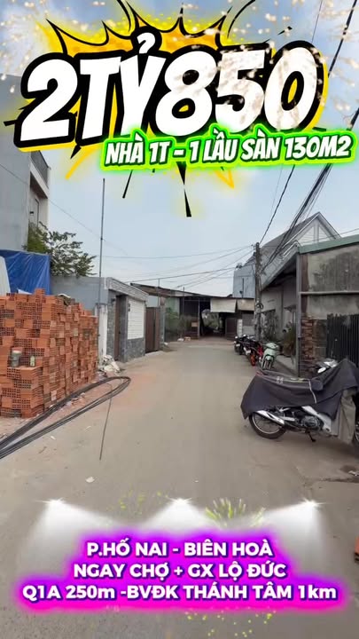 Nhà lầu KP 6 Tân Biên 79m² giá 2.5 tỷ - Đón Tết dọn vào ở ngay!