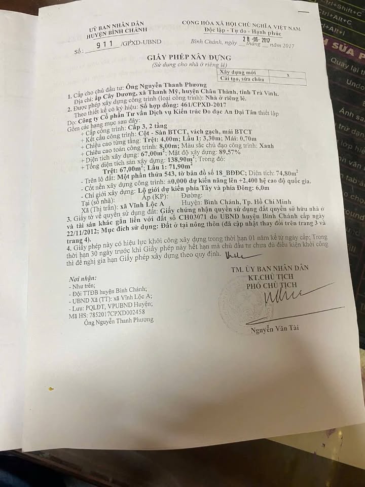 Đất nền chính chủ Quận Bình Tân 89m² giá 3.45 tỷ - Sổ hồng riêng, hỗ trợ ngân hàng!