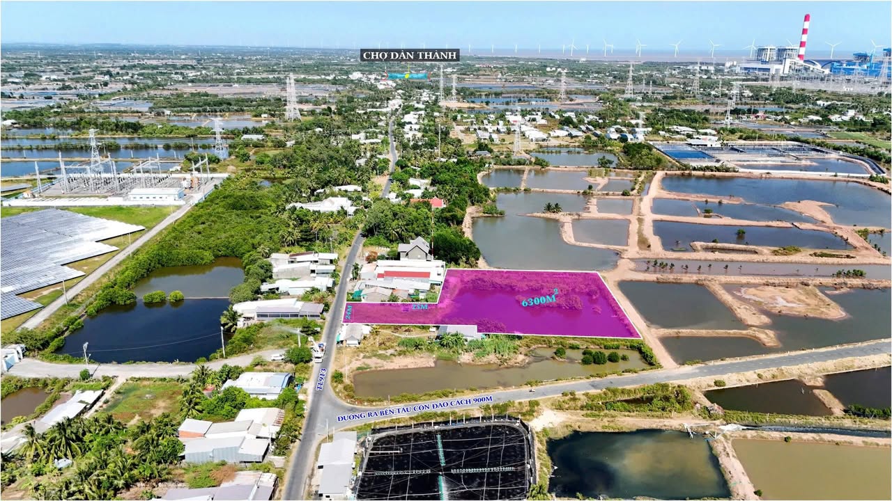 Đất nền Ấp Giồng Giếng, Duyên Hải, 6300m² giá 4.8 tỷ - Cơ hội đầu tư tuyệt vời!