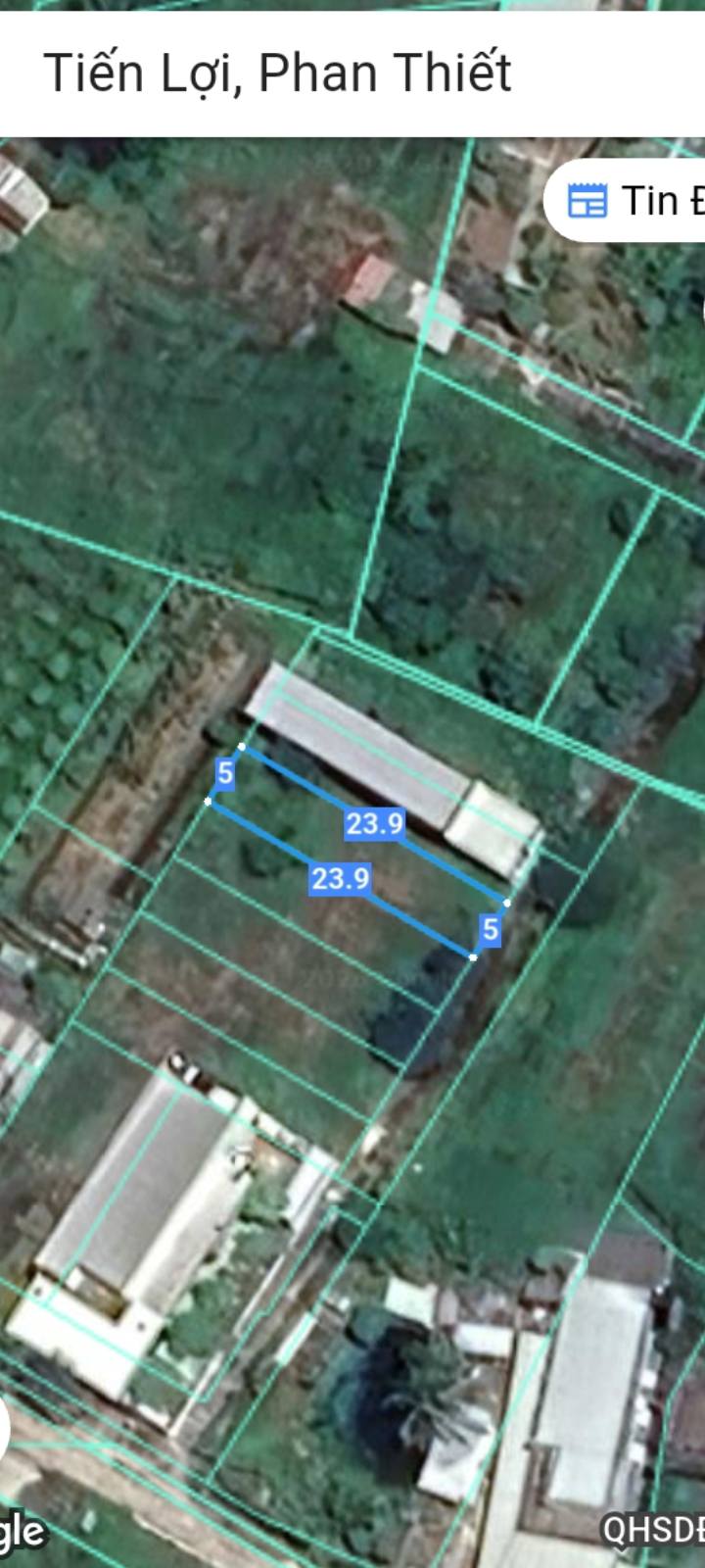 Đất thổ cư Tiến Hòa, Phan Thiết 119m² giá 700 triệu - Đầu tư sinh lời hấp dẫn!