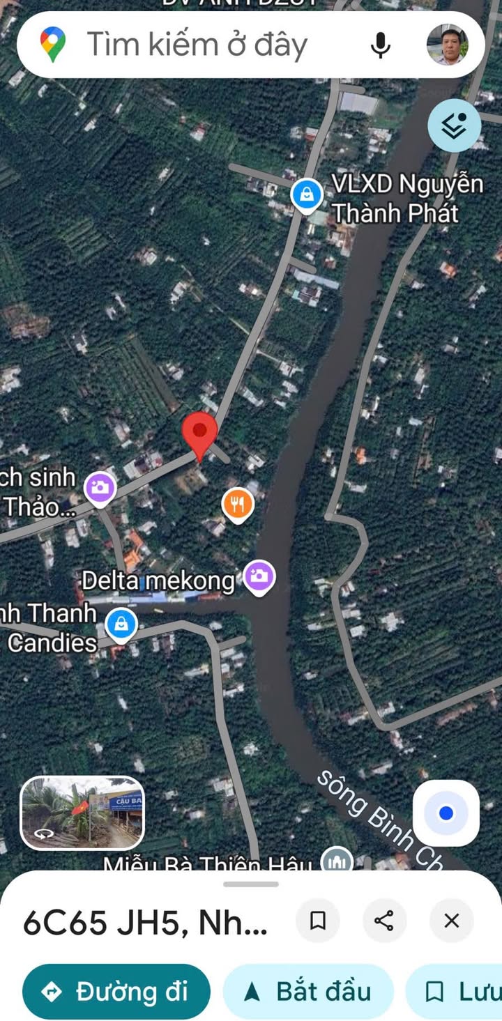 Đất mặt tiền đường An Dương Vương, Phú Khương, 1609m² - Giá 3 tỷ thương lượng!