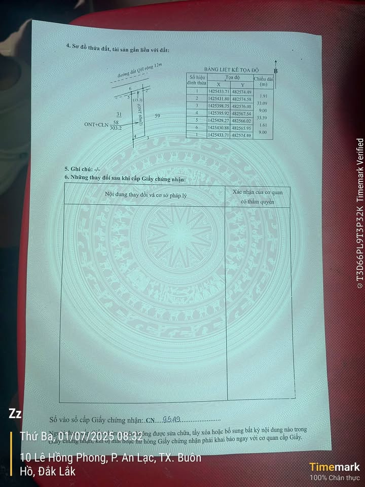 Đất nền Xã Ea Drông, Thị Xã Buôn Hồ 315m² giá chỉ 4xx triệu - Đầu tư sinh lời ngay!