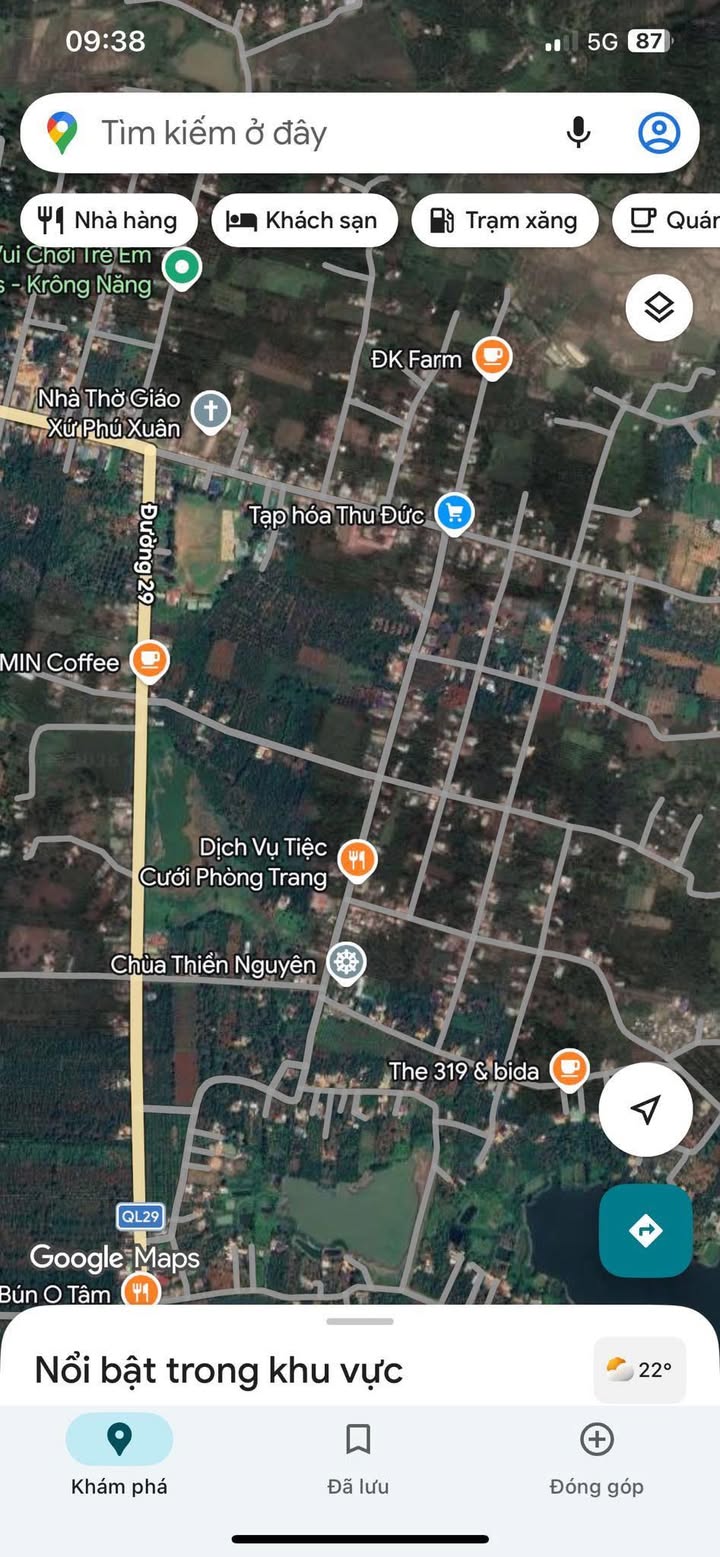 Đất nền Phú Xuân Krông Năng 600m² giá 100 triệu - Đầu tư sinh lời ngay!