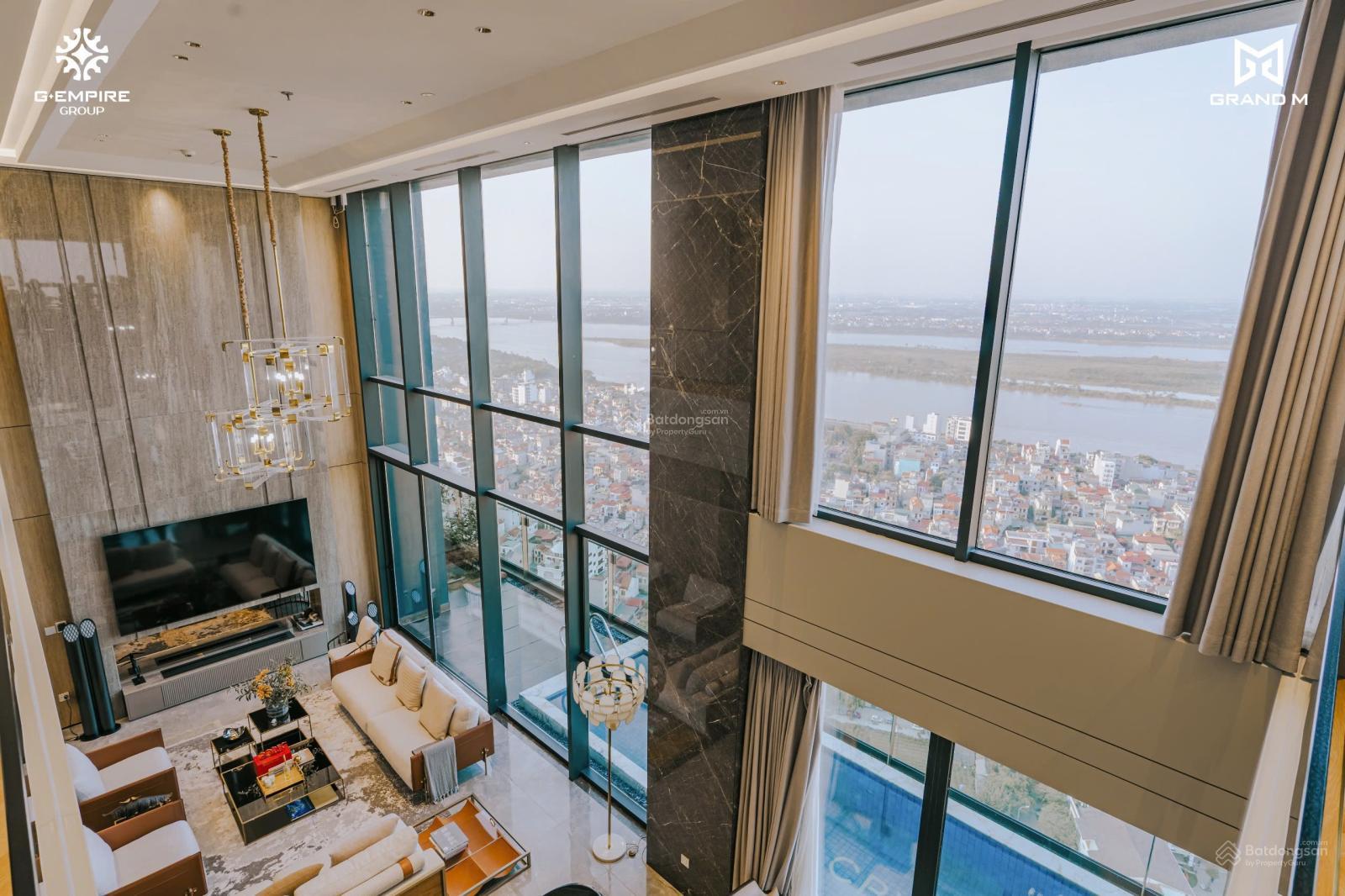 Căn hộ 3PN Duplex Noble Crystal Tây Hồ 132m² - Đẳng cấp sống đẳng cấp với View Hồ Tây