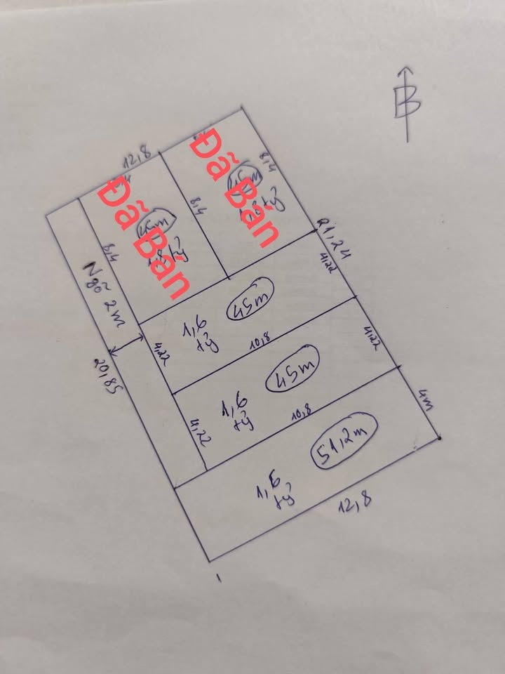 Đất nền Phường Lộc Vượng 48m² giá 1.6 tỷ - Vị trí vàng gần trường học!