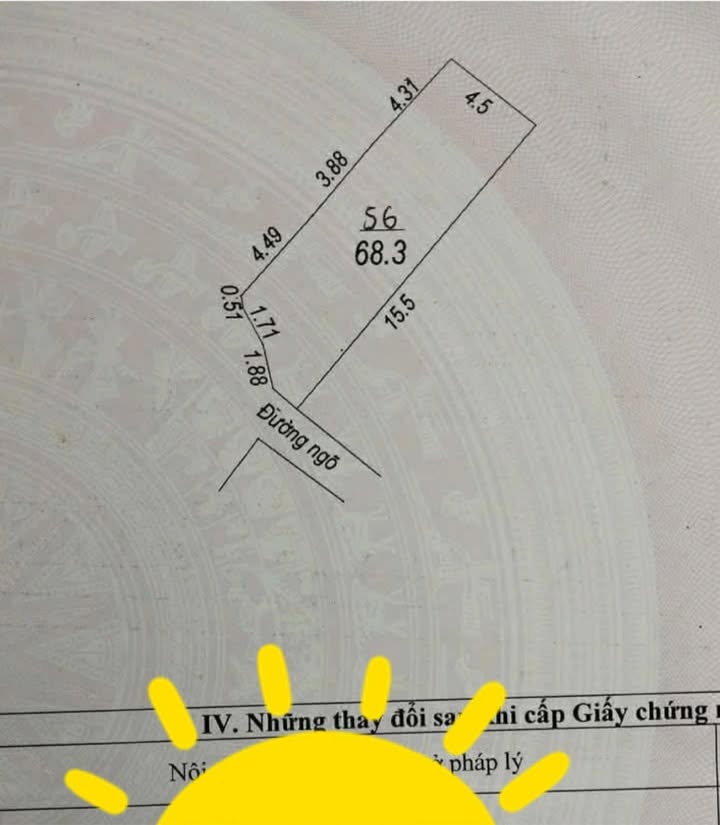 Nhà 2 tầng KDC S3 Bắc Giang 68m² - Ô tô thông, nở hậu đẹp!