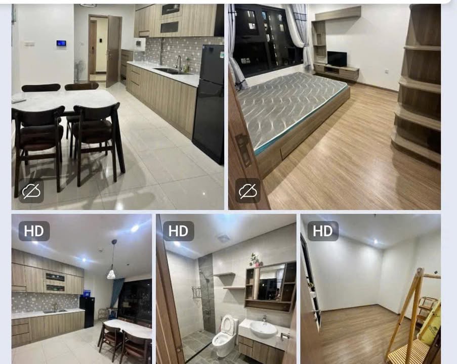 Căn hộ Vinhomes Grand Park Thủ Đức 59m² giá 3.2 tỷ - Nội thất hiện đại, hướng Nam!