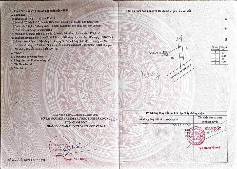 Đất thổ cư 252m² tại TDP3, Đường Phan Chu Trinh - Giá chỉ 850 triệu!