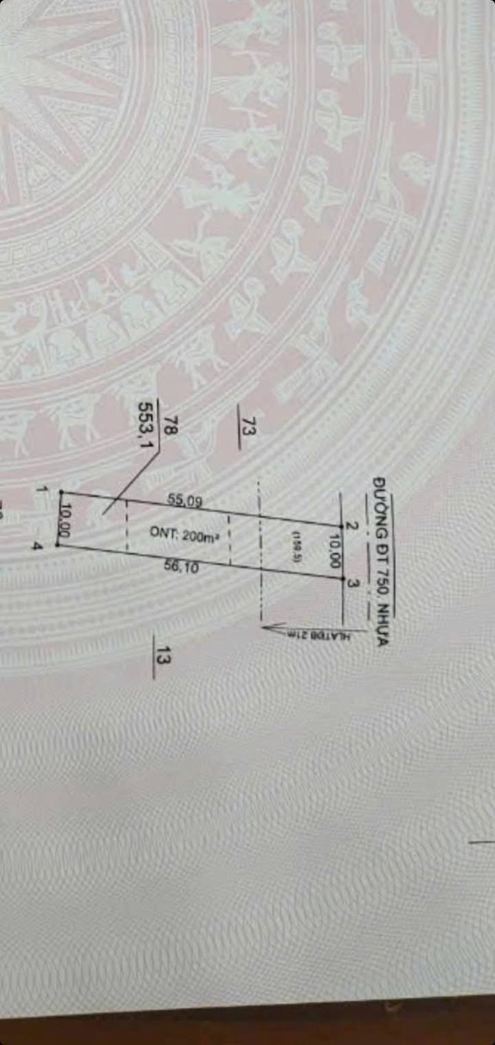 FrontHouse ĐT 750, Dầu Tiếng 560m² - Vị trí kinh doanh sầm uất!