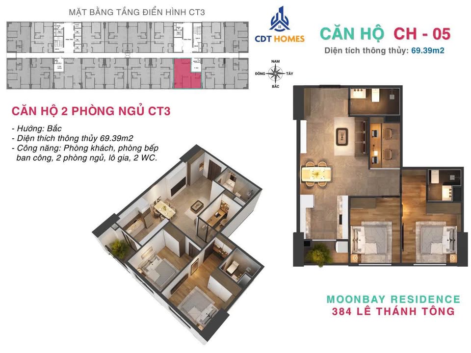 Căn hộ chung cư 384 Vạn Mỹ 75m² giá 1.95 tỷ - Sẵn sàng vào ở!
