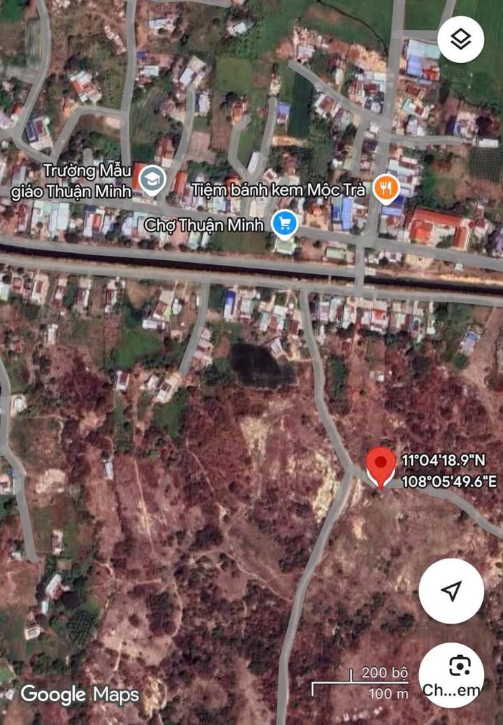 Đất nông nghiệp 27,600m² tại xã Thuận Minh, huyện Hàm Thuận Bắc, giá 700 triệu - Cơ hội đầu tư tuyệt vời!