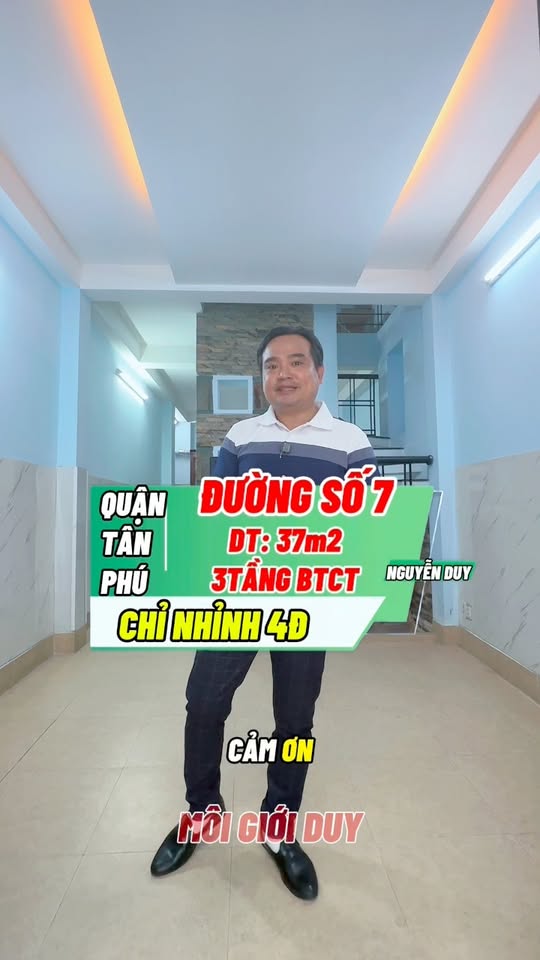 Nhà phố Quận Tân Phú 40m² giá 4.79 tỷ - Khu VIP Bàu Cát, sẵn sàng ở ngay!